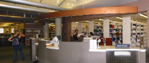Bioscience Library Circulation Desk
