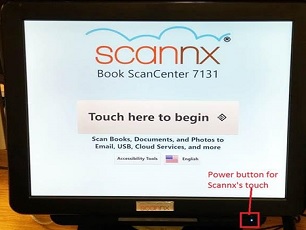 Scannx book scanners in the Library