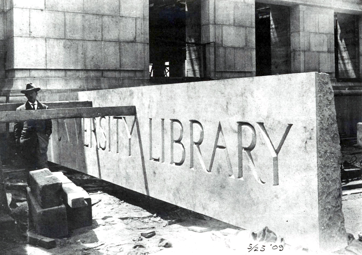 Construction of Doe Library