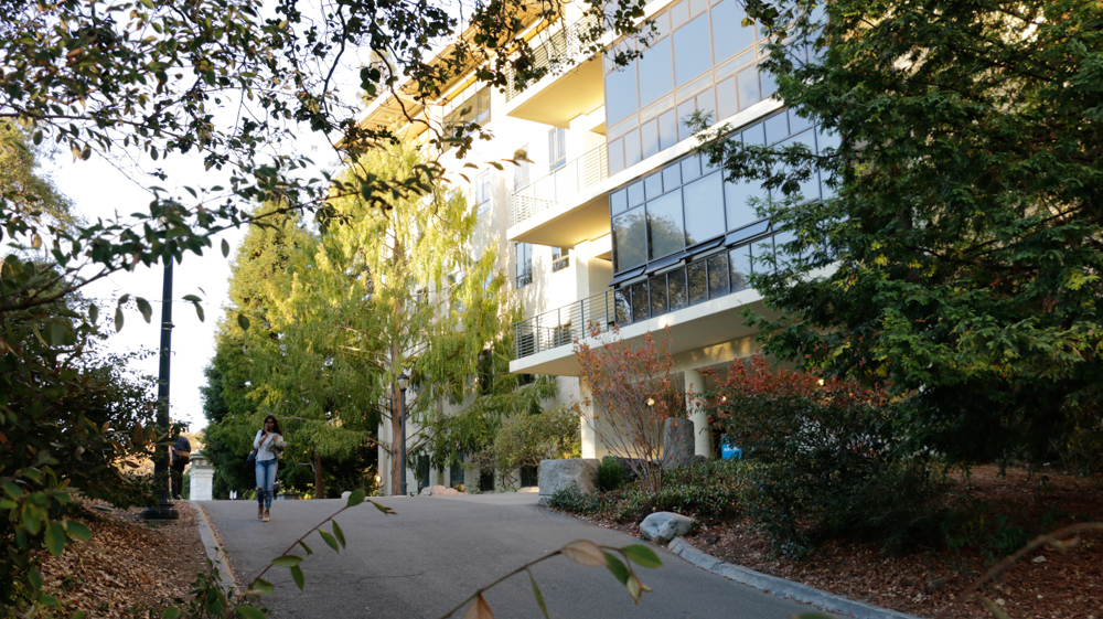 Outside the Earth Sciences & Map Library