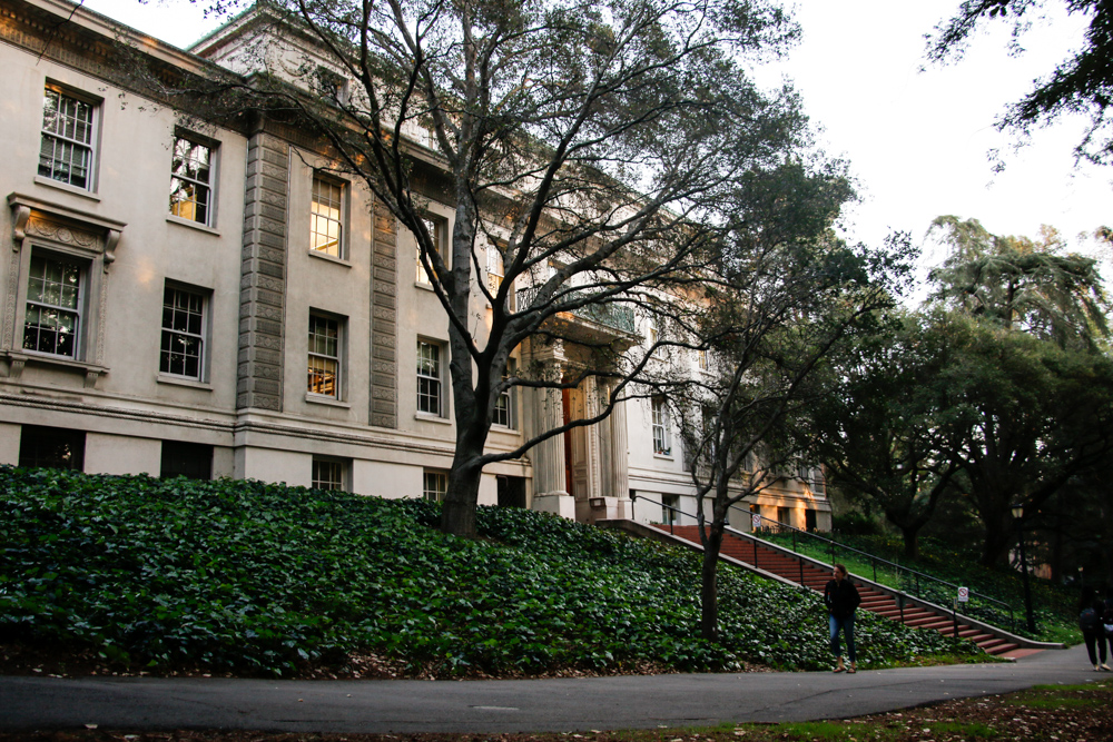 Exterior of Social Research Library