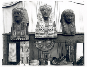 mummy masks from Tebtunis