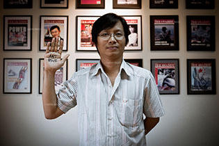 Kyaw Zwa Moe - photo credit James Mackay