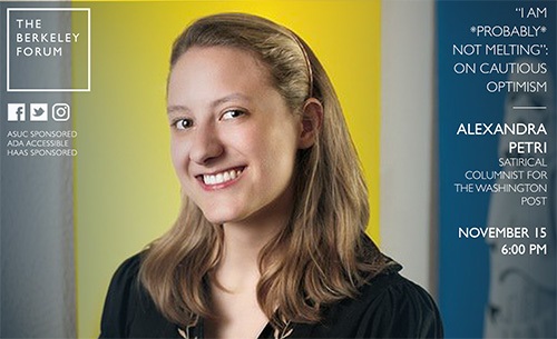 Alexandra Petri - FSM Event - November 15, 6pm