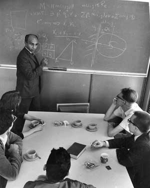 Photo of Professor David Harold Blackwell who was the first tenured black professor at UC Berkeley