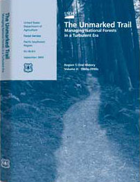 Book cover for The Unmarked Trail