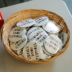 Edible Book Festival buttons