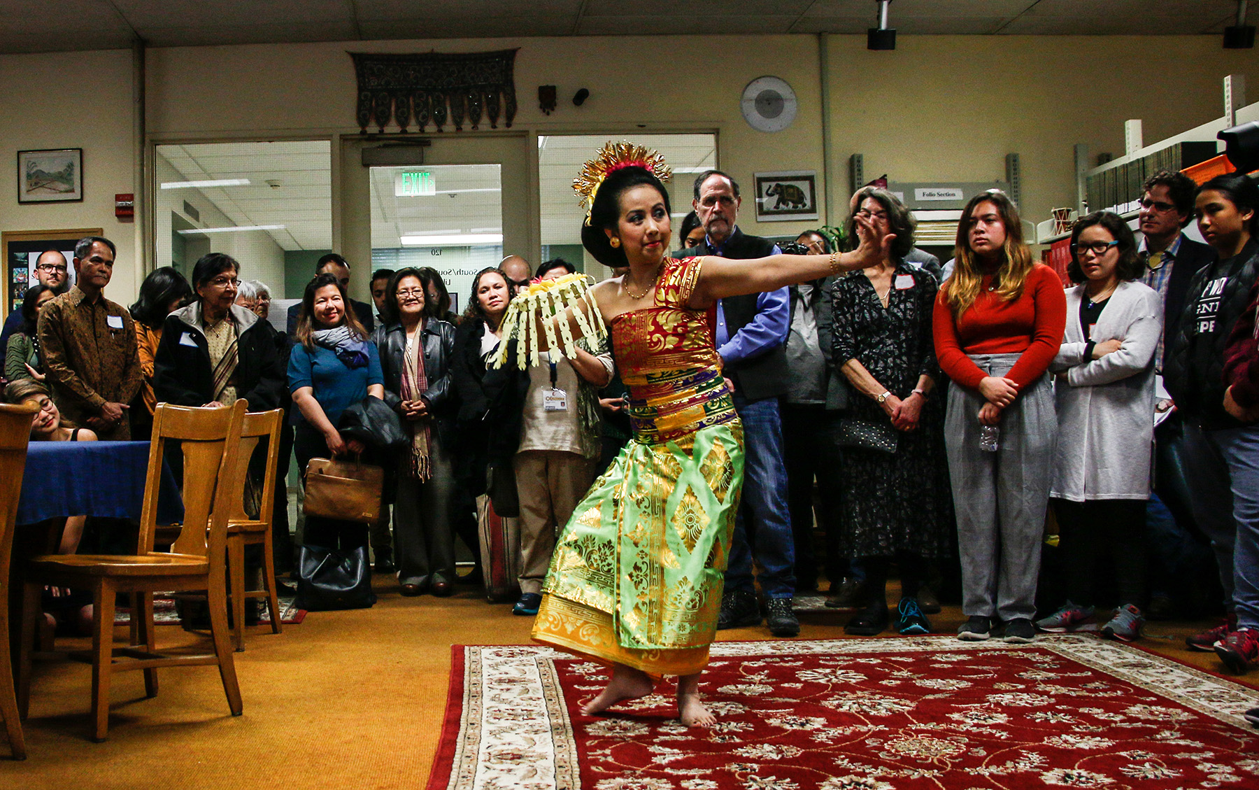 Dancer at event