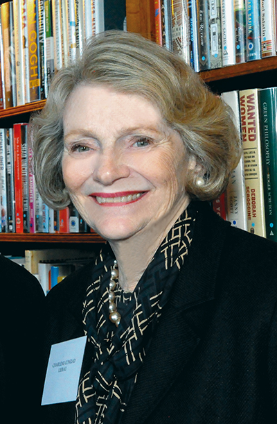 Charlene Conrad Liebau is the Library Board president. 
