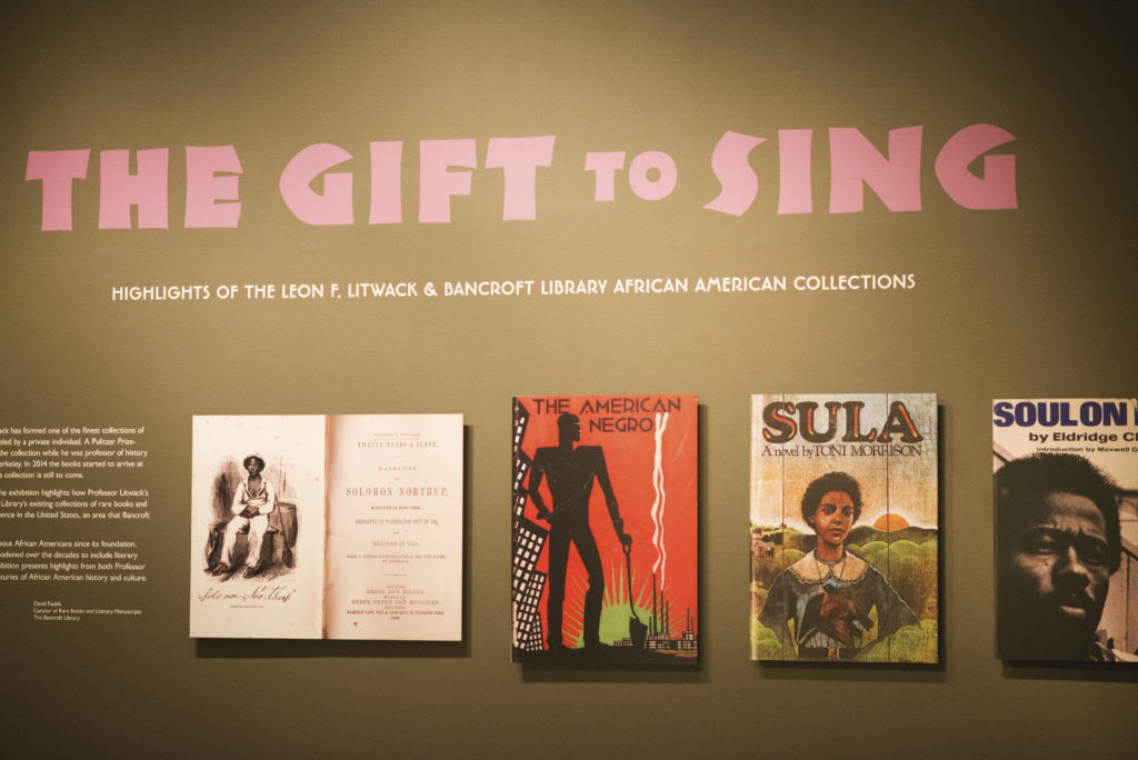 The Gift to Sing exhibit case