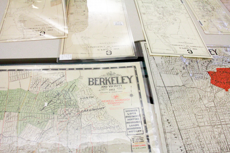 Maps of Berkeley and campus