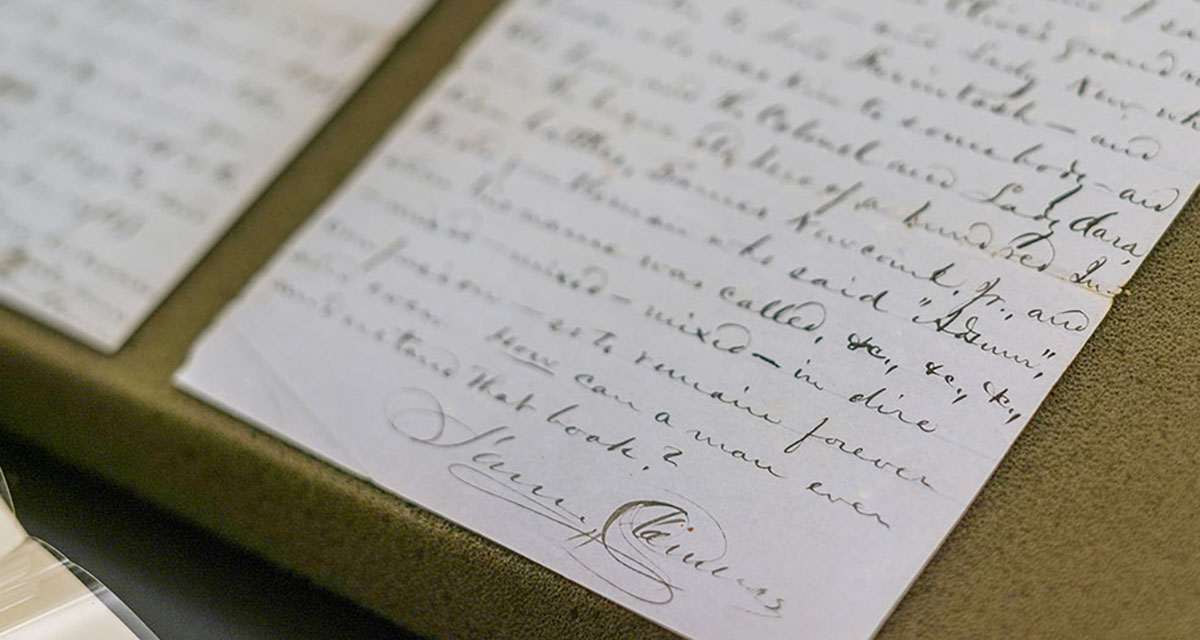 Samuel Clemens signature