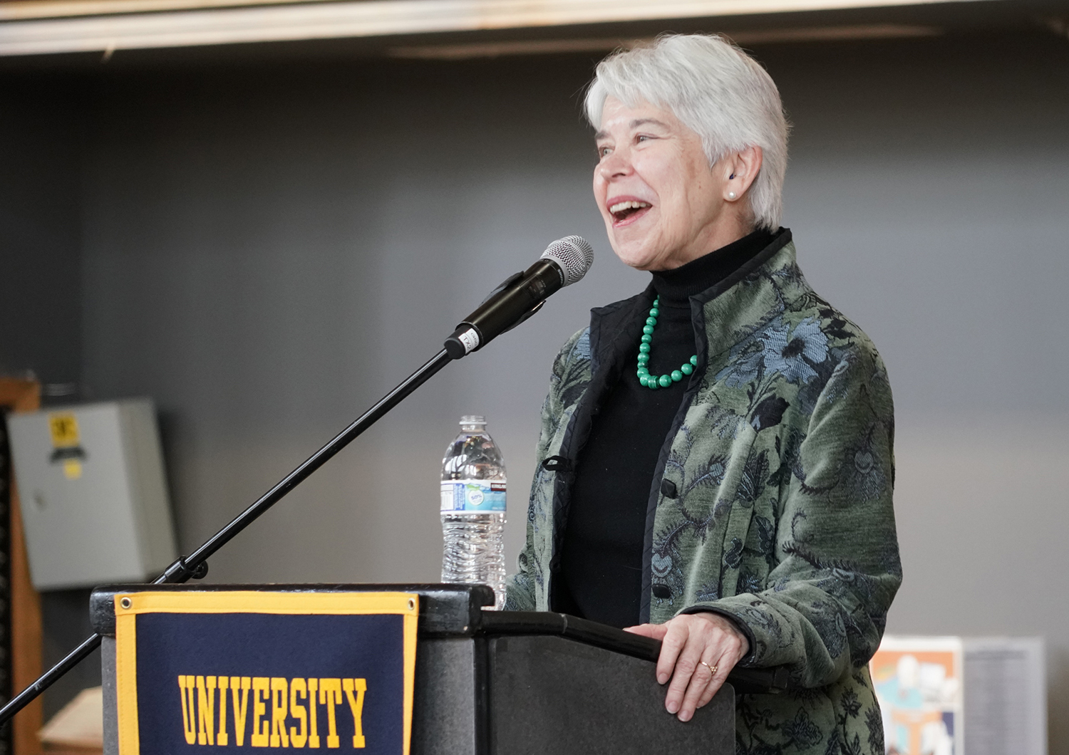 chancellor speaks at luncheon