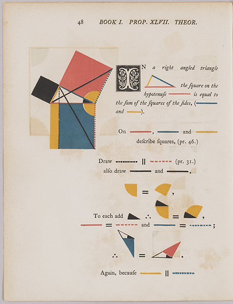 Interior page of math book