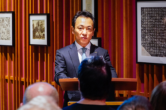 Mitutoyo President Yoshiaki Numata