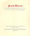 cover of: Frank Norris Petitions The President and Faculty of The University of California  Introduction by Franklin Walker Dickerson, 1970