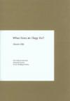 What Does an Elegy Do?  By Sharon Olds, 2009